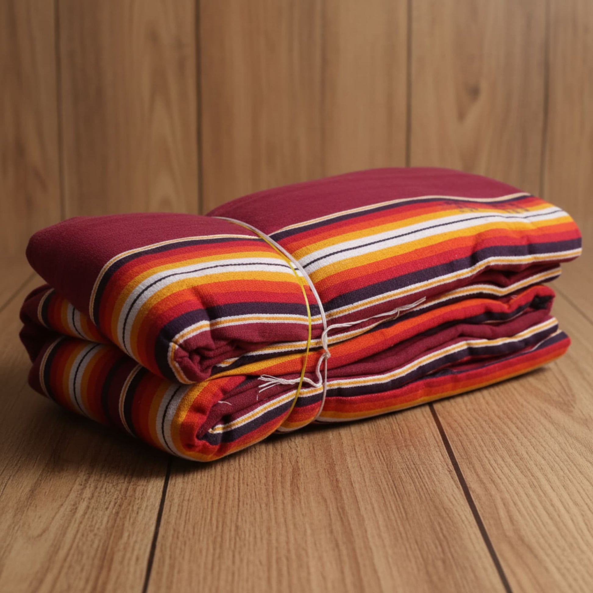 Cotton Shataranji Mat for Floor Sitting & Pooja | Traditional Satranji