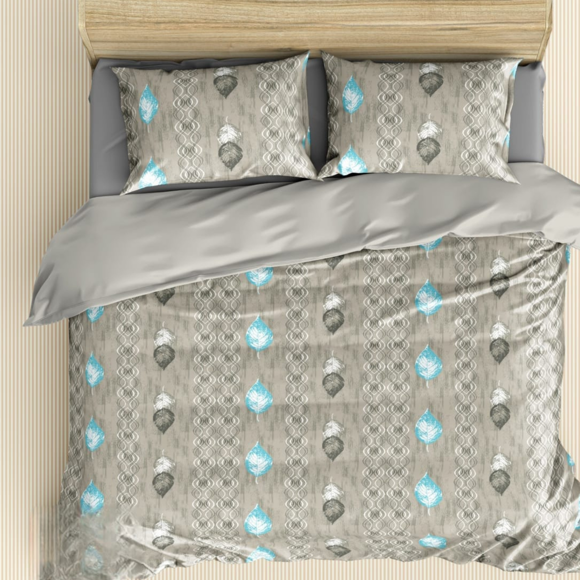 Grey Super King Size Bed Sheets 