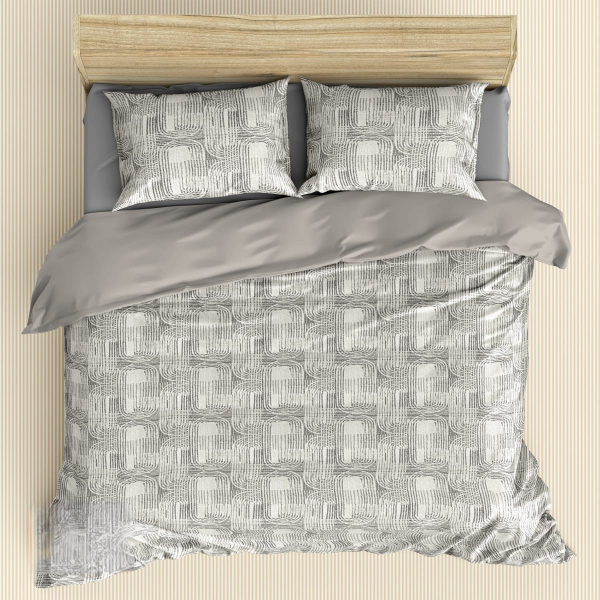Grey Super King Size Bed Sheets 